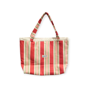 Watermelon Stripe Tote Bag