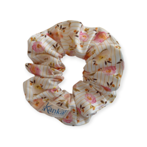 Floral Sateen Scrunchies #2