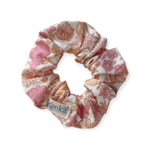 Floral Sateen Scrunchies #4