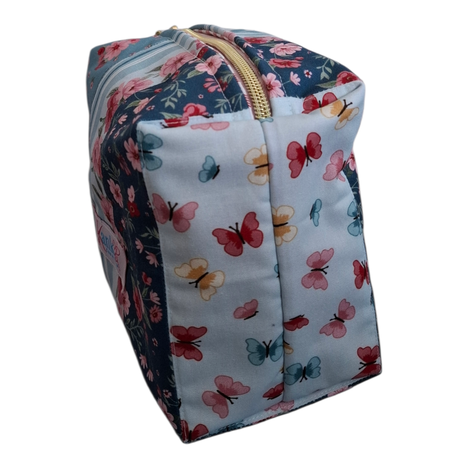 Vani Quilted Make Up Bag - Image 2