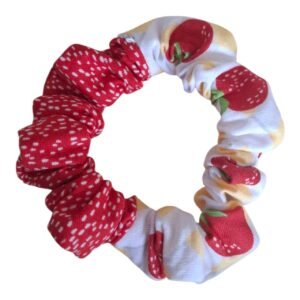 Scrunchie Duo Half Mini Strawberry