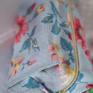 Canvas Boxy Make Up Bag