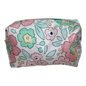 Cotton Boxy Make up Bag