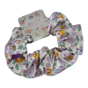 Purple Daisy Scrunchie